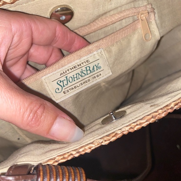 Woven shoulder bag - Picture 5 of 10